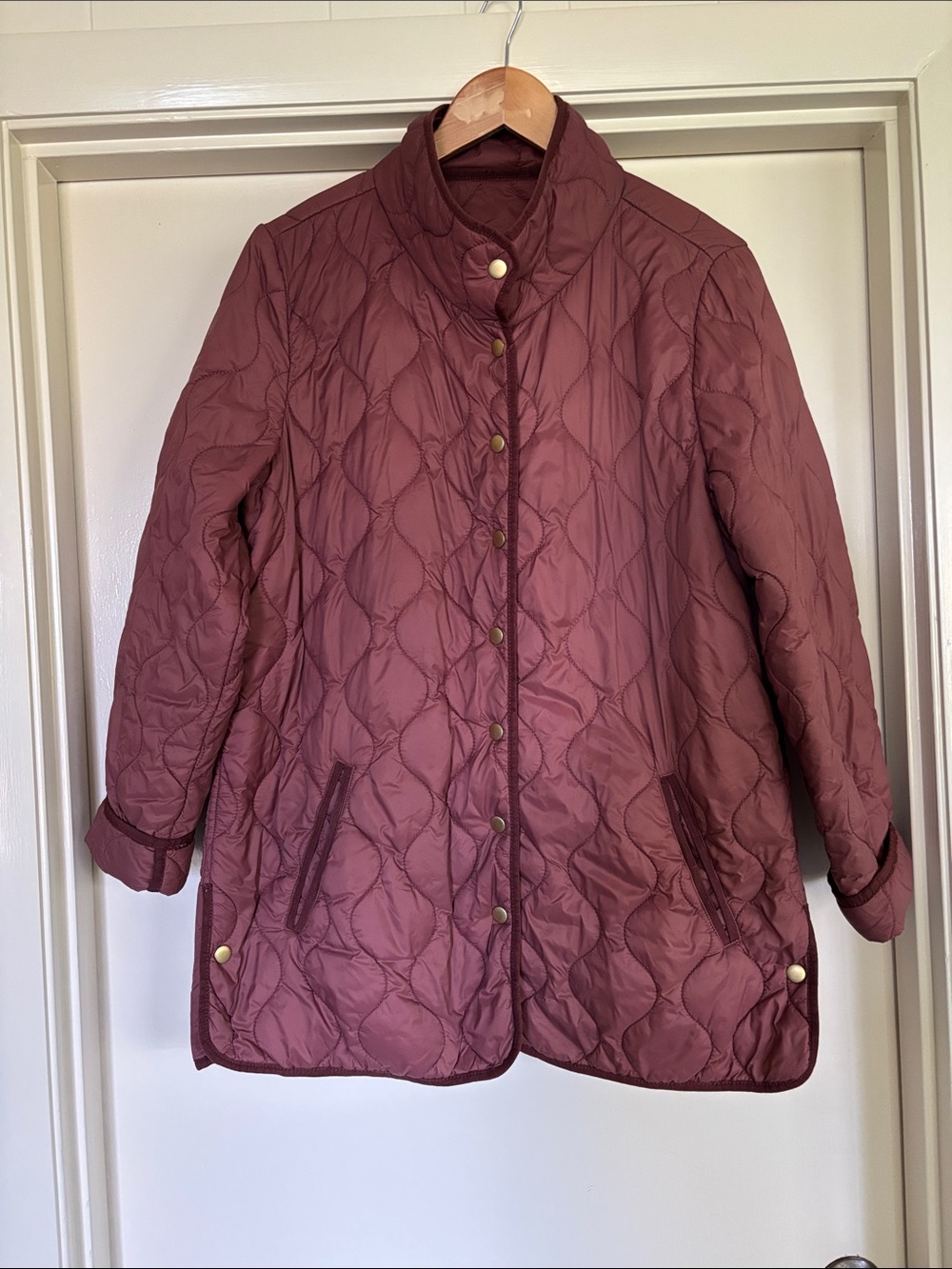 Coldwater Creek Wanderlite Quilted Jacket in Burnished Canyon